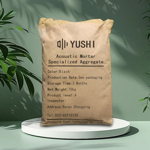 Pintura de pared absorbente de sonido ecológica con revestimiento de mortero de textura para pintura de casas Aplicación de aerosol de artes decorativas de pared - Product Image 1