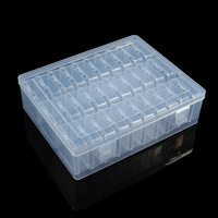 Boîtes de rangement carrées en plastique PP de 5,5 cm avec couvercles (lot de 30) - Rangement pour bijoux, pilules, matériel de pêche et petits accessoires
