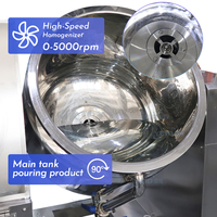 Machine de mélange homogénéisante et émulsifiante à circulation sous vide Yeto pour beurre corporel, lotion, crème, shampoing, gel, réacteur, cuve de mélange
