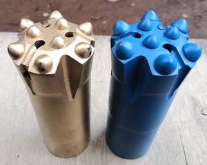 Đầu mũi khoan đá rèn R25 R32 T38 T45 T51 45mm 89mm, chịu mài mòn, dùng cho khai thác mỏ, khai thác đá - Product Image 4