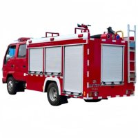 Truk Pemadam Kebakaran Tangki Air Uzu 3360 Wheelbase 2000L 4*2 Baru Dijual