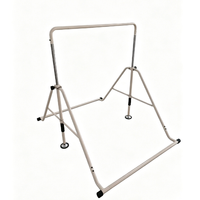 Barra de Gimnasia Plegable para Niños, Altura Ajustable, Barra Horizontal de Entrenamiento Junior, Barra de Dominadas Portátil para Niños