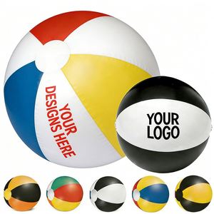 Ballons en plastique bon marché pour PVC, différentes couleurs en vrac, ballons de plage avec logo personnalisé - Product Image 2