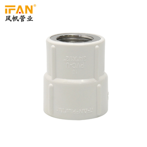 UPVC Chủ Đề Phù Hợp Ổ Cắm Hệ Thống Nước Lắp Tên <span class=keywords><strong>PVC</strong></span> Phụ Kiện Đường Ống Khớp Nối 1/2 Ổ Cắm Với <span class=keywords><strong>Brass</strong></span> Chủ Đề - Product Image 3