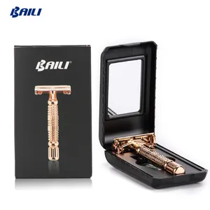 Factory directly wholesale stainless steel safety razor men shaving razors