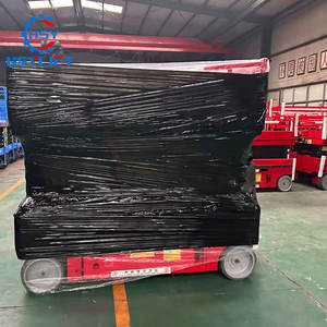 รถยกแบบกรรไกรเคลื่อนที่ ขนาด <span class=keywords><strong>6</strong></span> ม., 8 ม., 10 ม. แบบเตี้ย รับน้ำหนัก 300 กก., 320 กก., 500 กก. สำหรับสายการบรรจุภัณฑ์ - Product Image 4