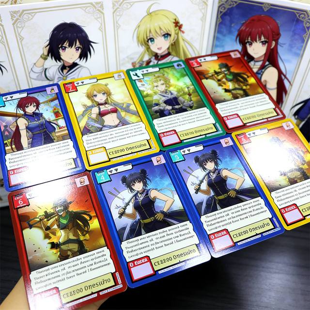 Custom Design Holographic Foil Stamping TCG Trading Card Game Sport Anime Collectibles Card with Packaging