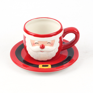 Personalizzato carino pupazzo di neve in ceramica di Capodanno regali da caffè tazza di buon natale per amici uomini e donne padre madre - Product Image 6
