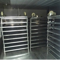 Mesin Pengering Makanan Laut Otomatis Pengontrol Suhu dan Kelembapan Udara Dingin Oven Pengering Komersial