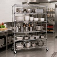 Étagère à palettes en acier au carbone robuste à 5 niveaux, solution de stockage efficace pour entrepôt