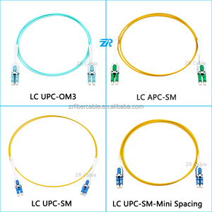 LC UPC-LC UPC Patchcord LC-LC uniboot kết nối cáp quang LC/UPC OM1 OM2 <span class=keywords><strong>OM3</strong></span> OM4 om5 Jumper sợi vá dây LC uniboot - Product Image 1