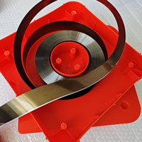 Cuchilla de Precisión para Rodillos, Ancho y Grosor Personalizables, Adaptable a Diferentes Velocidades de Máquina