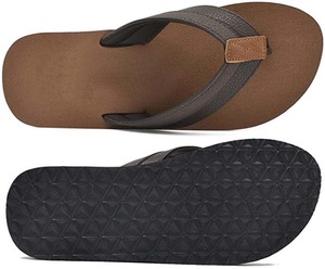Nouvelles sandales tongs pour hommes avec soutien de la voûte plantaire, légères et antidérapantes pour le yoga et l'été - Product Image 6