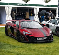 Kit carrosserie style 688HS en fibre de carbone pour McLaren 650S 625C : Pare-chocs avant, pare-chocs arrière, jupes latérales, aileron arrière et protection de roue améliorés