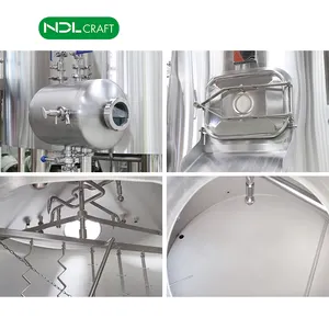 Mash tun, lauter tun, bollitore, idromassaggio, fornello di riso 5 nave di birra attrezzature