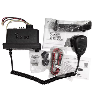 เครื่องรับส่งวิทยุทางทะเล IC M330G VHF ICOM 25W, กันน้ำ IPX7 พร้อม GPS ในตัว จอแสดงผลแบบ Full Dot-Matrix ฟังก์ชั่นระบายน้ำ AquaQuake - Product Image 2