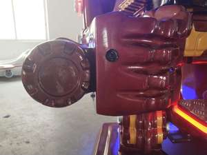 Hotselling có thu phí vui chơi giải trí công viên sắt người đàn ông đi bộ <span class=keywords><strong>Robot</strong></span> đi xe cho trẻ em cho người lớn cho doanh số bán hàng - Product Image 3