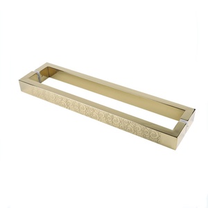 Manija de Puerta Corredera de Acero Inoxidable Personalizada, Moderna y Sencilla, de Gran Tamaño, para <span class=keywords><strong>Hotel</strong></span>, Sala de Reuniones, Puerta de Madera Resistente - Product Image 4