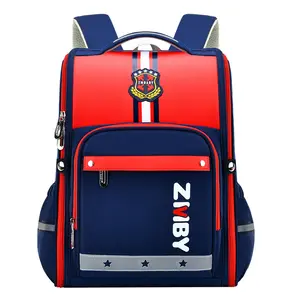 Nouveau sac à dos d'école primaire de style britannique, sac spatial intégré pour les grades 1-3 à 6, sac à dos léger pour enfants