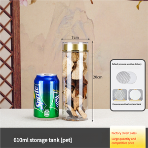 Contenedor de Almacenamiento de Plástico Transparente Ligero e Irrompible de Alta Calidad, Caja de Almacenamiento de Medicamentos Secos Sellada de Alta Definición - Product Image 6