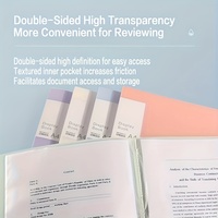 Classeur rembourré A4 grande capacité - Organiseur de documents à 30 clips