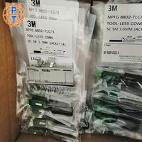 Fiber Optic Equipment Armored 3M Single Mode Fiber SC/APC Quick Coupler Multimode Waterproof Fiber Quick Coupler