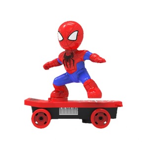 Figurines de héros <span class=keywords><strong>Spiderman</strong></span> en PVC de haute qualité, personnalisées, miniatures, 3D, dessin animé, avec des capacités uniques de danse et de chant - Product Image 3