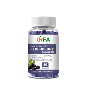 Suplemento de Extracto de Vitamina C al por Mayor, Mejora la Salud de la Piel y Contiene Poderosos Antioxidantes, Gomitas de Baya del Saúco - Product Image 1