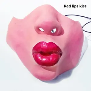 पालतू कुत्ता मजाकिया मास्क टिक्टोक वीइबो स्पूफ हेडगियर गर्म खुशी स्टोर लालटेन त्योहार - Product Image 4