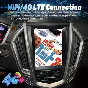 Reproductor Multimedia 4G WIFI Carplay con Navegación GPS, Reproductor de Video 2 Din, Radio para Auto Tesla con Pantalla Android para Cadillac SRX 2009-2012 - Product Image 2
