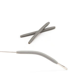 Embouts de branches de lunettes en silicone à trou traversant, antidérapants, souples, en polyuréthane uni, pour remplacement de lunettes de vue et de soleil - Product Image 1