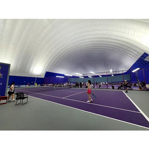 <span class=keywords><strong>Structure</strong></span> sportive autoportante résistante aux intempéries NFPA PVDF1350, salle de sport, gymnase de basketball, stade de football, dôme sportif - Product Image 4
