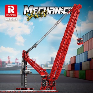 Reobrix Mechanic Sk6000 Juego de Bloques de Construcción de Grúas y Camiones, 51 Piezas, Juguete Educativo de Plástico para Niños de 8 a 13 Años - Product Image 5