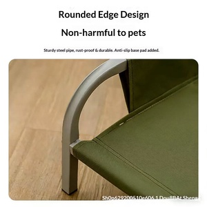 卸売中型犬用耐摩耗性防湿取り外し可能洗濯可能ペットキャンプベッドケネルオールシーズン - Product Image 3