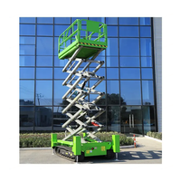Plataforma Elevadora de Tijera Hidráulica Manual de 500 kg a 2000 kg con Certificación CE, Plataforma Móvil para Elevación de Mercancías en Almacenes