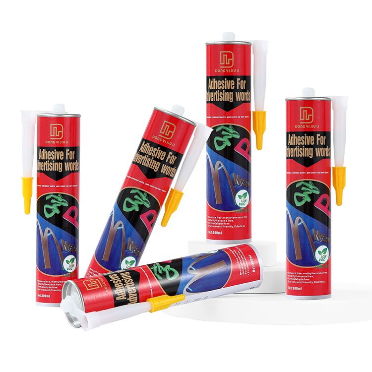 OEM transparent ECO friendly strong bonding neutral colle fix all adhesive liquid nails for construction