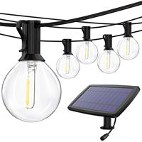 Lampe suspendue Vintage Connectable G40 pour Patio, Globe en verre, pour jardin, porche, balcon, terrasse, décoration de fête