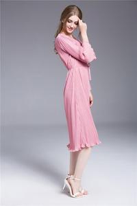 De moda de mujer verano Maxi <span class=keywords><strong>dama</strong></span> Falda larga Casual vestido para damas - Product Image 4