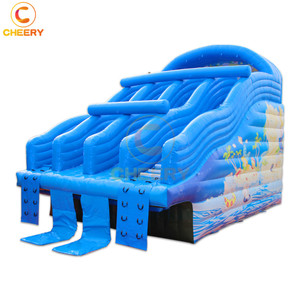 Piscina inflable de PVC para niños y adultos, tobogán de agua fresco para verano - Product Image 4