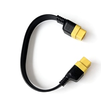 Cable de Conexión Plano Amarillo Launch X431C-end OBD16 Macho de 16 Pines, Resistente al Fuego, 12V, Herramienta de Diagnóstico para Todos los Vehículos