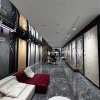 Carrelage mural et de sol en porcelaine frittée émaillée de haute qualité 900x1800x9mm pour salle à manger extérieure, salon, hall