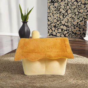 Cama ecológica para gatos para todas las estaciones, jaula para mascotas, lavable, plegable, semicerrada, cubierta extraíble para calefacción para gatos y perros - Product Image 3