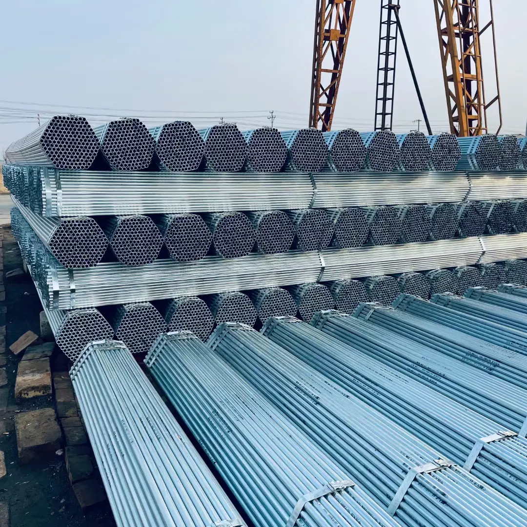 أنابيب مجلفنة من YS Steel أعمدة سور معدنية مجلفنة وإطار دفيئة