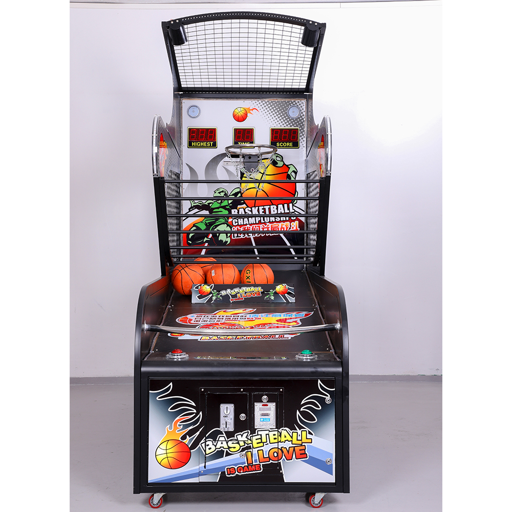Kids Basketball Arcade Game Machine with Electronic Scoring System and Coin Operated for Shopping Malls and Entertainment Halls