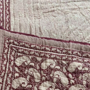 ชุดเดรสผ้าฝ้ายผ้าฝ้ายพิมพ์ลายหรูหราโอเวอร์ไซส์ดีไซน์จาก rajasthani - Product Image 1