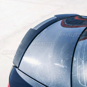 Alerón Trasero de Fibra de Carbono Estilo MP M4 PSM para BMW Serie 2 F22 F23 F87 2014-2021, Negro Brillante - Product Image 6