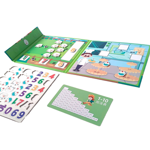 Calme bébé jouet livre unisexe infantile éducation précoce bande <span class=keywords><strong>magique</strong></span> larme et coller cartes maternelle illumination papier jouet - Product Image 1