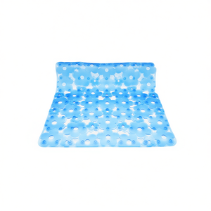 Alfombra de Baño Antideslizante Margherita 52x52 Cm Azul - Product Image 2