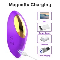Vibrateur sans fil Bluetooth alimenté par USB pour femmes, contrôle manuel par application, masseur du clitoris, du point G et des mamelons, jouet sexuel pour adultes 18+