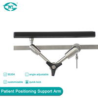 Bras de positionnement chirurgical professionnel WEIYE |   Support latéral réglable pour accessoires de table d'opération